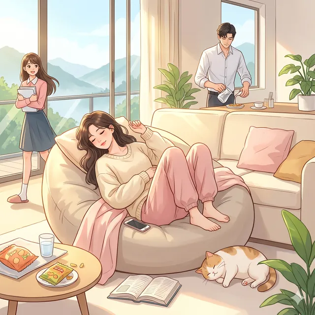 Bìa Bối Vi Bộ 6 - Tôi Mắc Bệnh Lười Giai Đoạn Cuối
